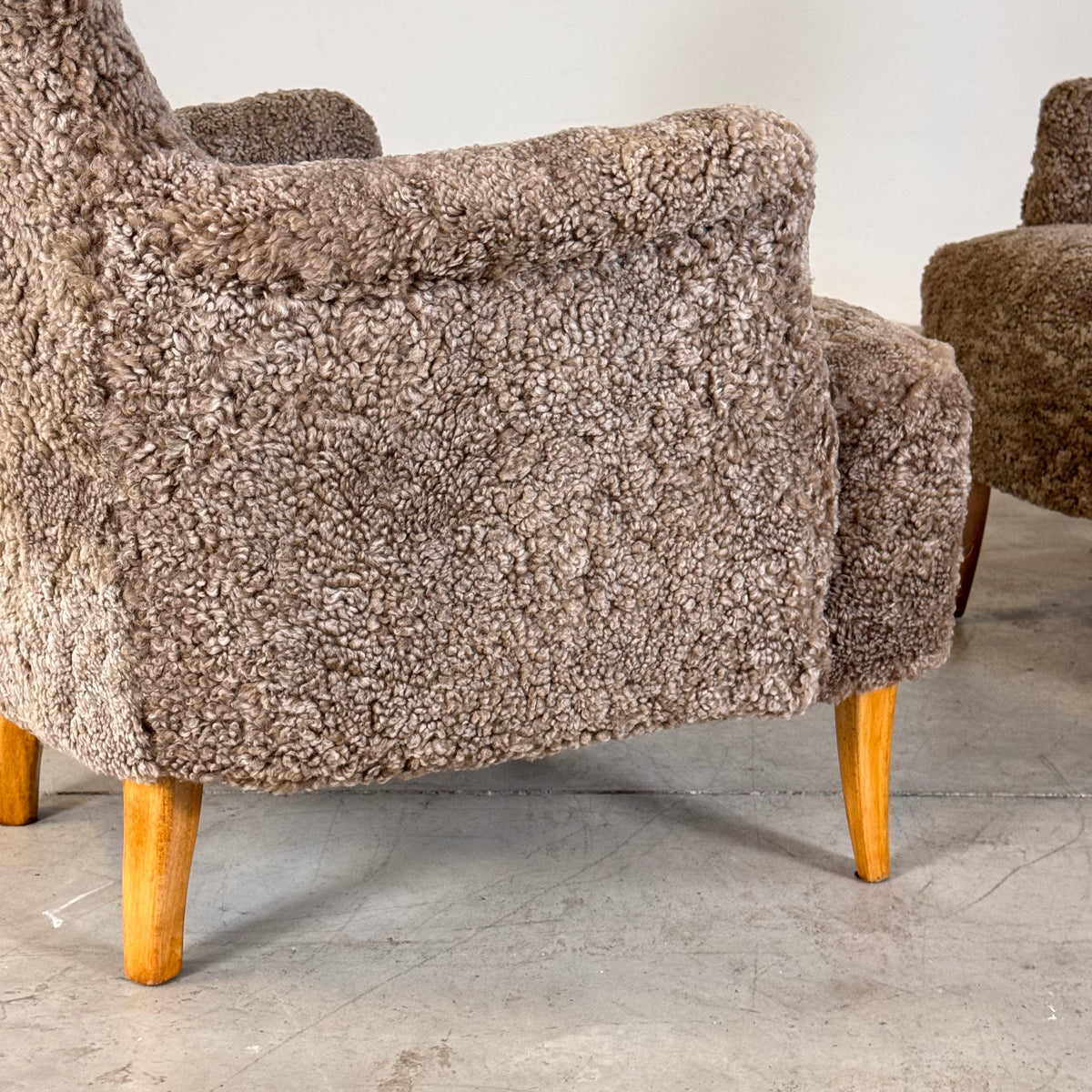 Pair of "Farmor" Armchairs by Carl Malmsten for O.H. Sjögren, 1950s Armchairs