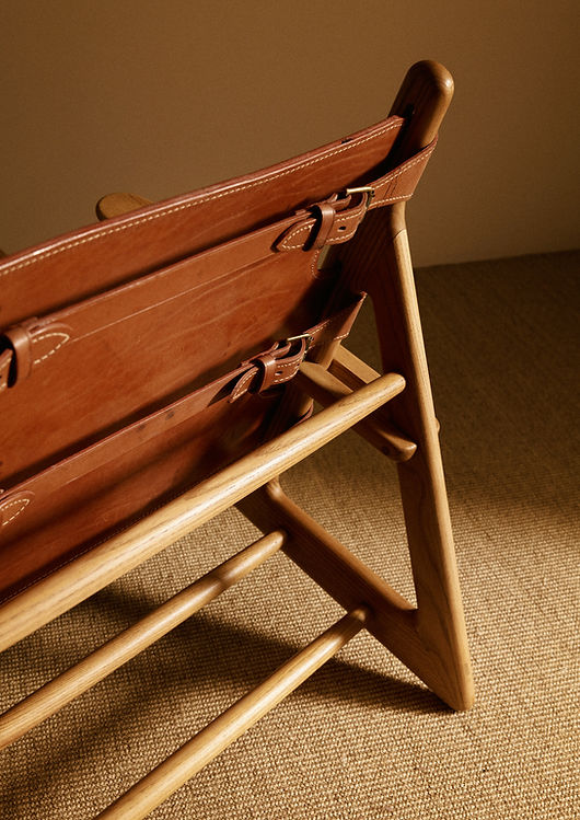 Pair of "Hunting" Armchairs Ed. Fredericia Stolefabrik, Denmark, circa 1950 Chairs