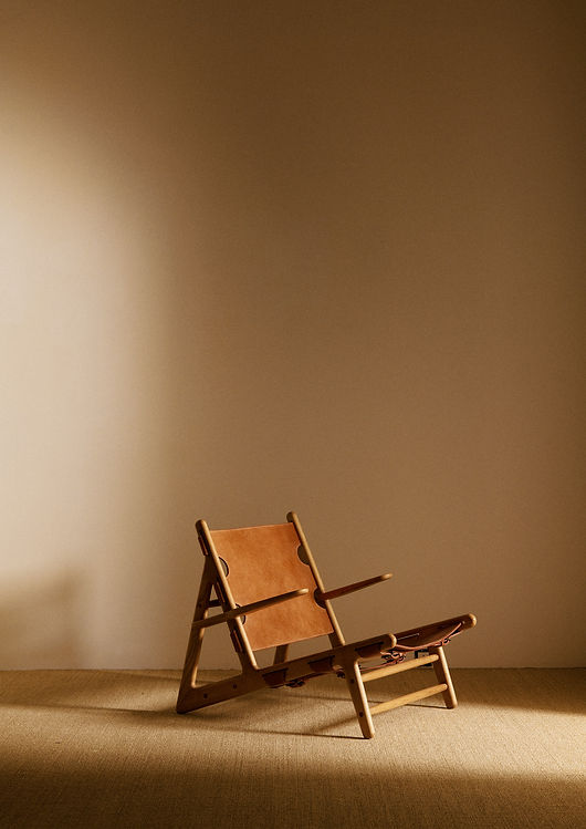 Pair of "Hunting" Armchairs Ed. Fredericia Stolefabrik, Denmark, circa 1950 Chairs