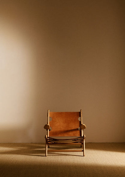 Pair of "Hunting" Armchairs Ed. Fredericia Stolefabrik, Denmark, circa 1950 Chairs