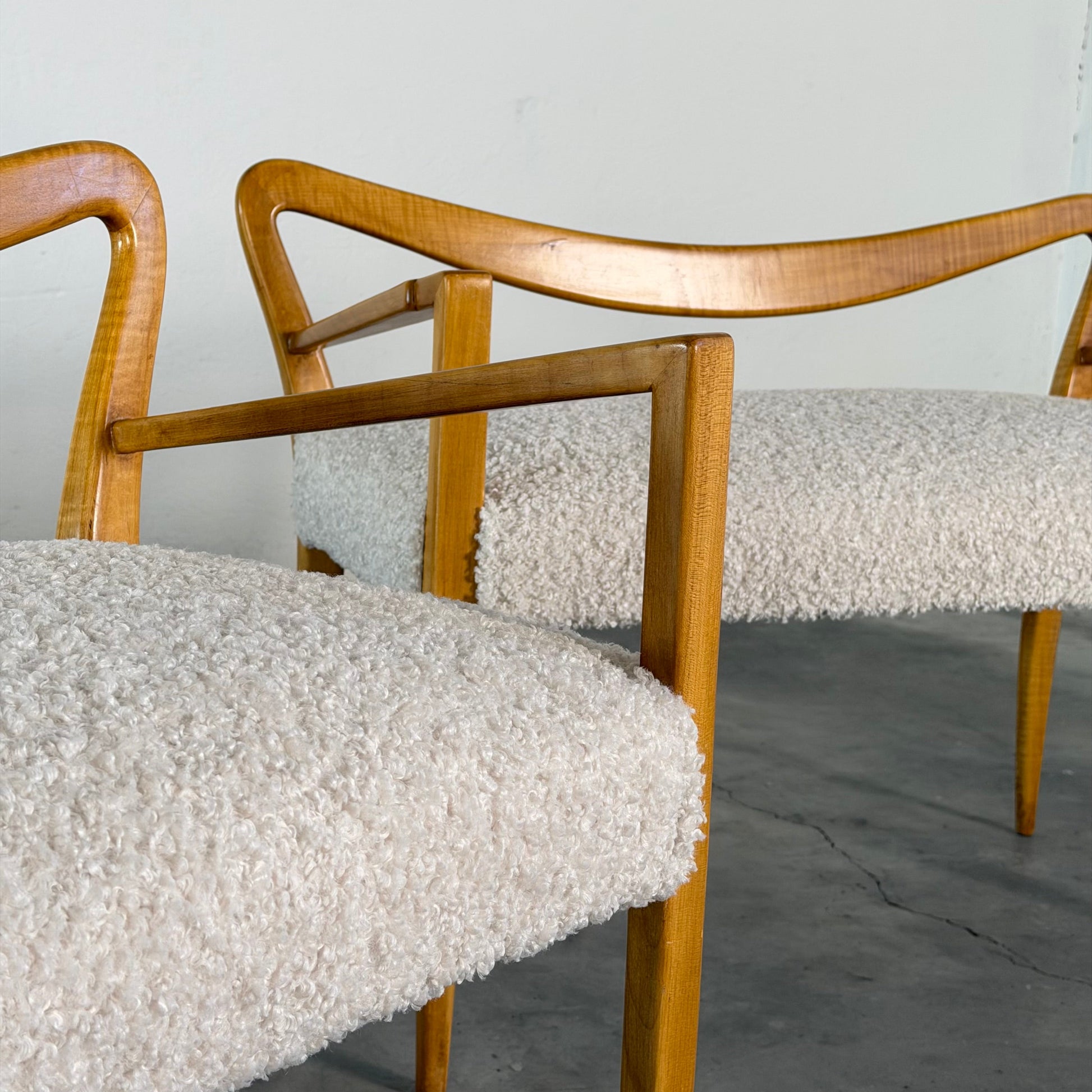 Pair of Italian Benches Attributed to Guglielmo Ulrich, 1940s Benches