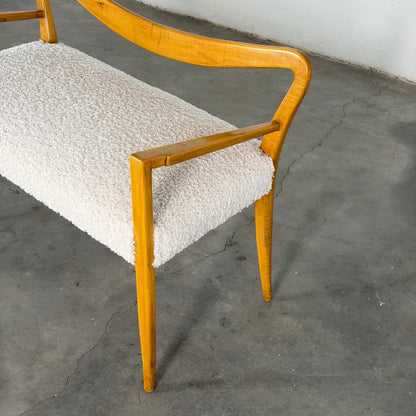 Pair of Italian Benches Attributed to Guglielmo Ulrich, 1940s Benches