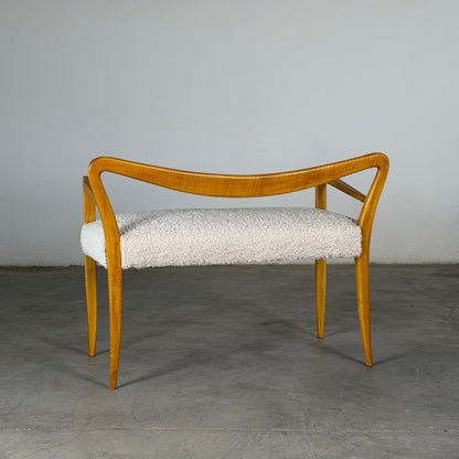 Pair of Italian Benches Attributed to Guglielmo Ulrich, 1940s Benches
