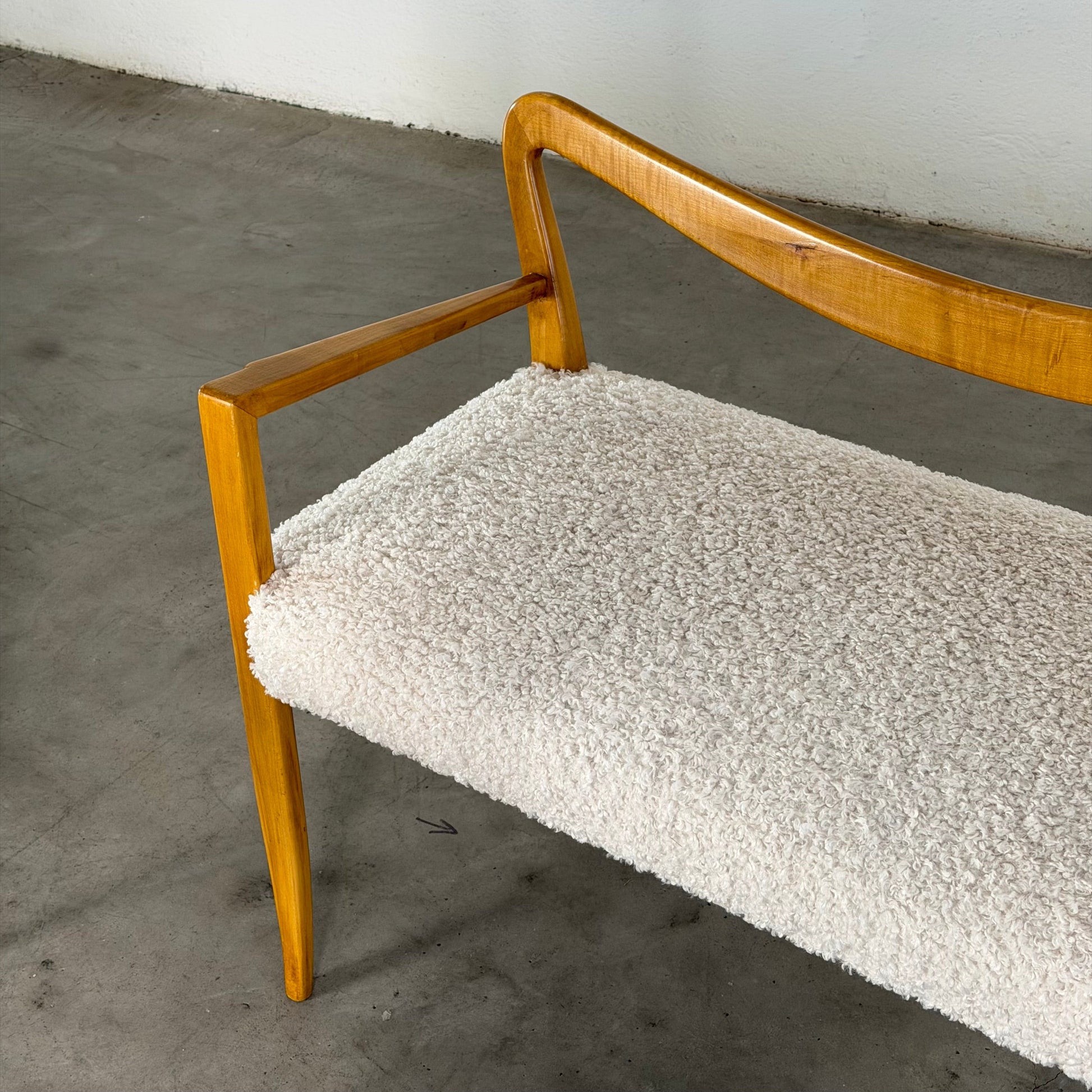 Pair of Italian Benches Attributed to Guglielmo Ulrich, 1940s Benches