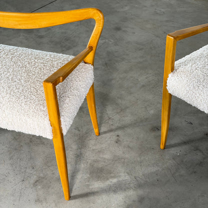 Pair of Italian Benches Attributed to Guglielmo Ulrich, 1940s Benches