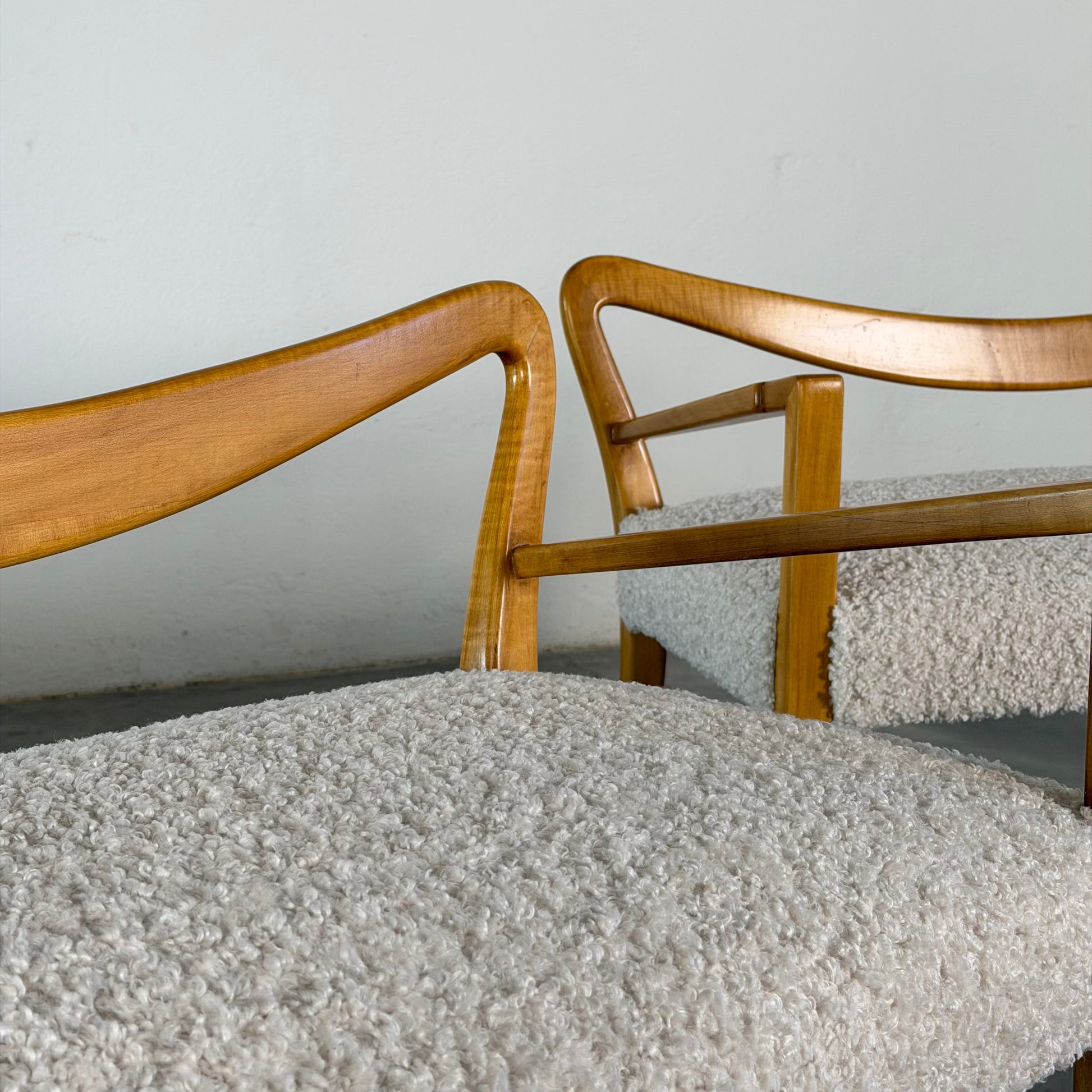 Pair of Italian Benches Attributed to Guglielmo Ulrich, 1940s Benches