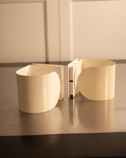 Pair of Wall Sconces - Italy 1970s Sconces