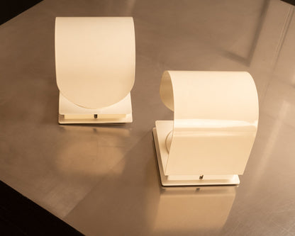Pair of Wall Sconces - Italy 1970s Sconces