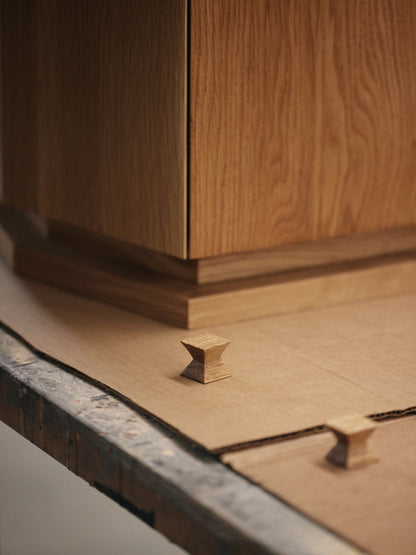 Pair of KADO Oak Nightstands Bedside Tables