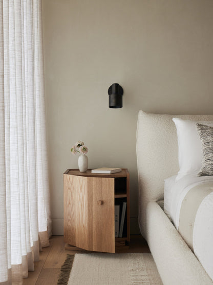 Pair of KADO Oak Nightstands Bedside Tables