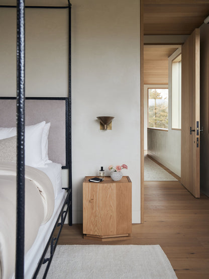 Pair of KADO Oak Nightstands Bedside Tables