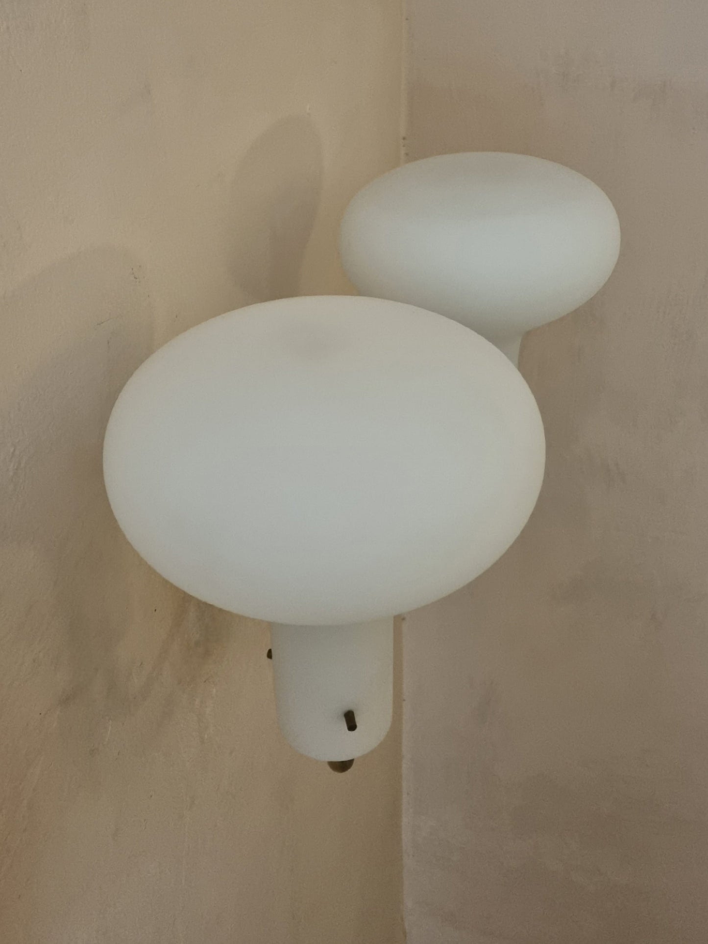 Pair of LP 12A Wall Sconces Designed by Ignazio Gardella for Azucena Sconces