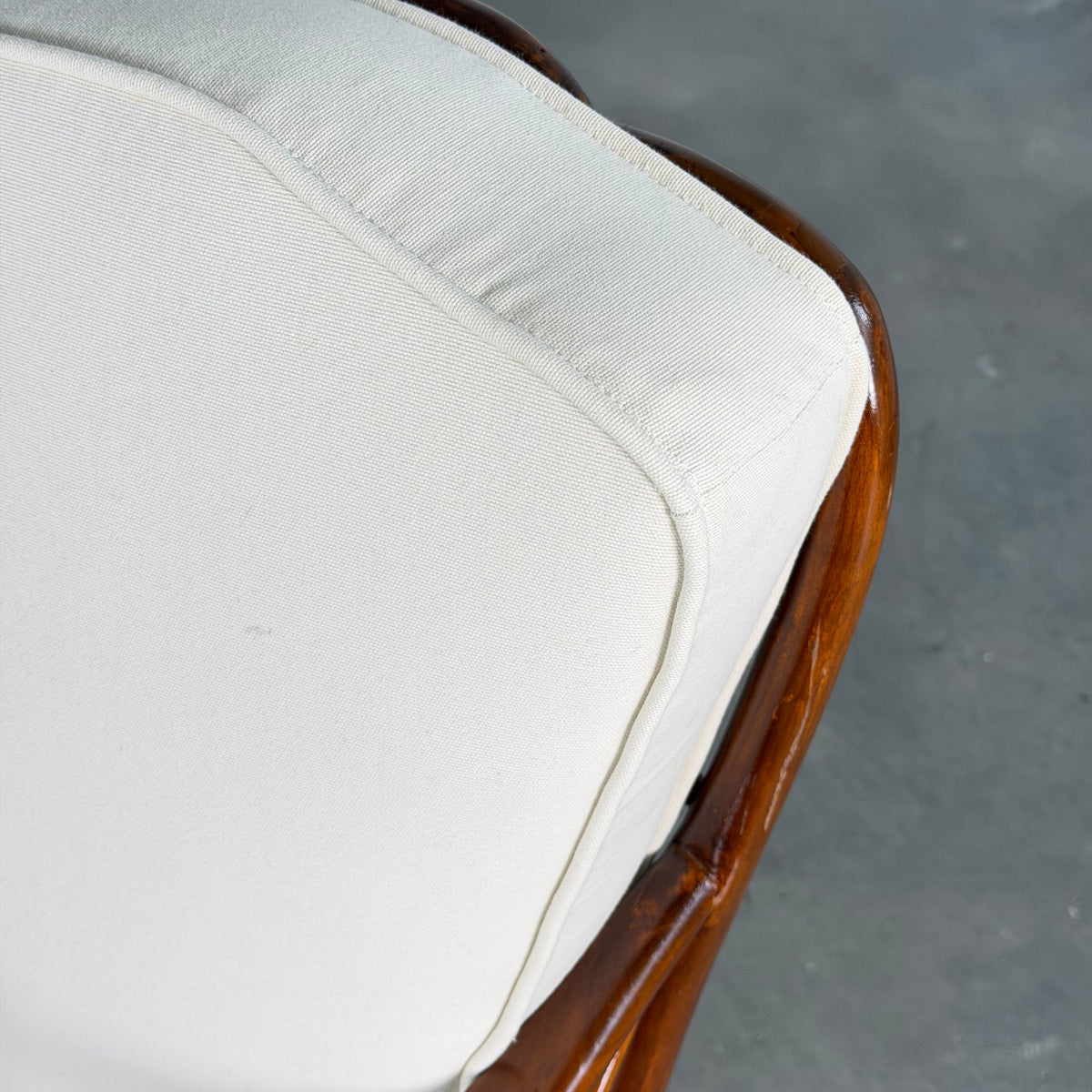 Pair of Paolo Buffa Cherrywood Lounge Chairs, Italy, 1940s Chairs