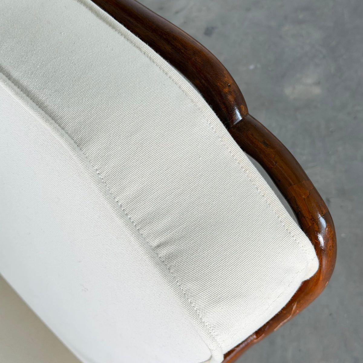 Pair of Paolo Buffa Cherrywood Lounge Chairs, Italy, 1940s Chairs