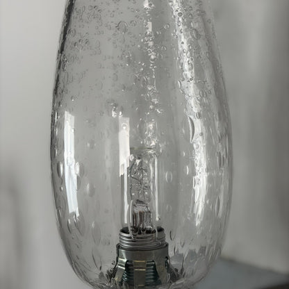 Pair of Pulegoso Murano Glass & Chrome Wall Sconces in the Style of Seguso Vetri d'Arte, 1970s Sconces