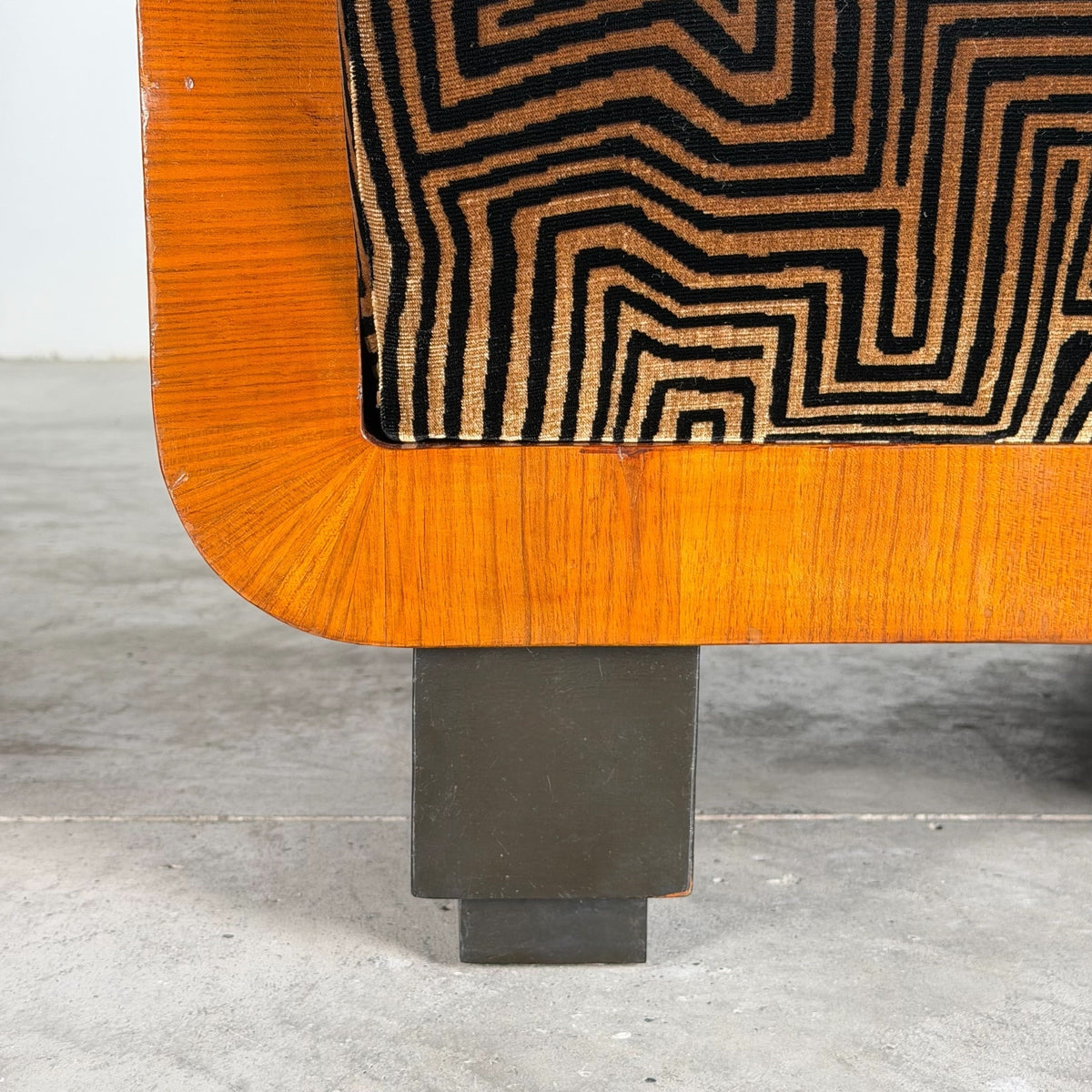 Pair of Rationalist Club Armchairs by Giuseppe Pagano, Reimagined by FORME, 1930s Armchairs