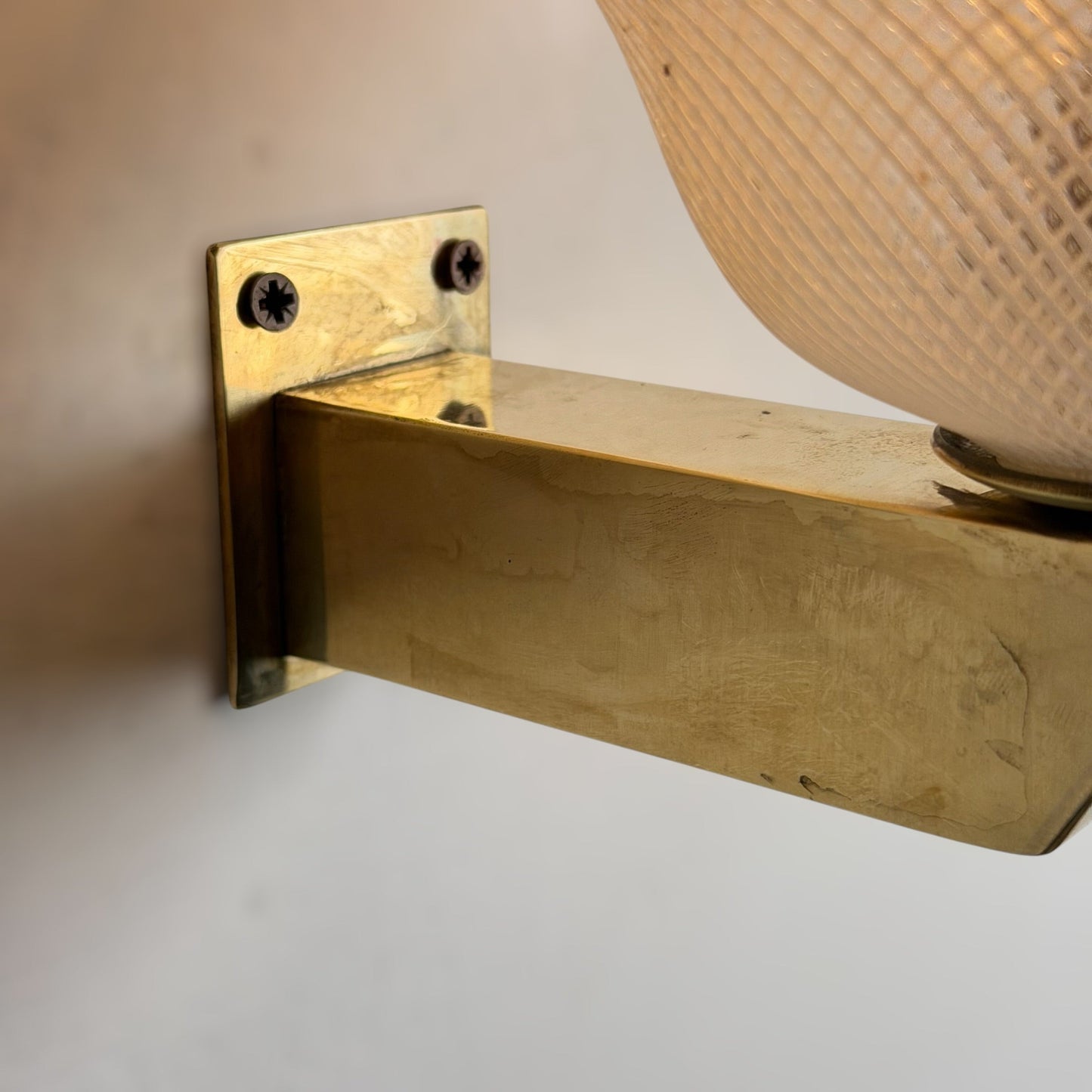 Pair of Reticello Murano Glass Wall Sconces Attributed to Carlo Scarpa for Venini 1940s Sconces