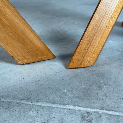Pair of S13 Stools in Solid Elm by Pierre Chapo, France, 1970s Stools
