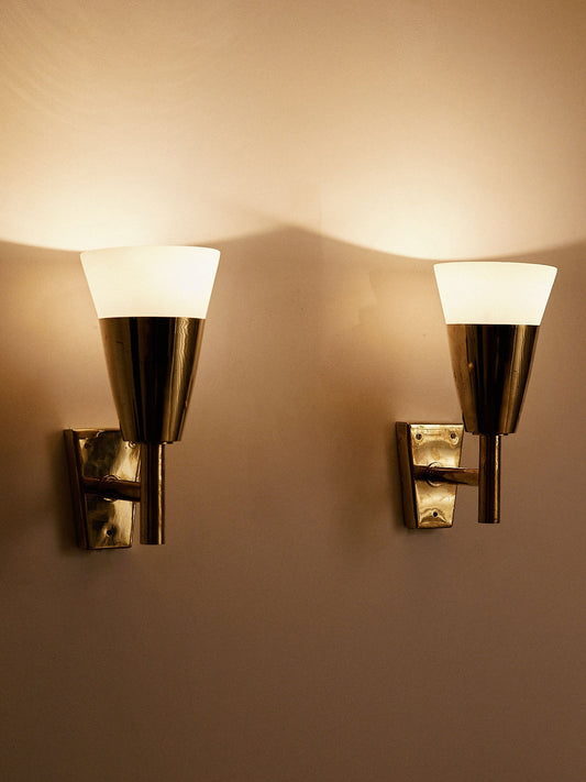 Pair of Sconces by Lisa Johansson, Finland, Circa 1960 Sconces