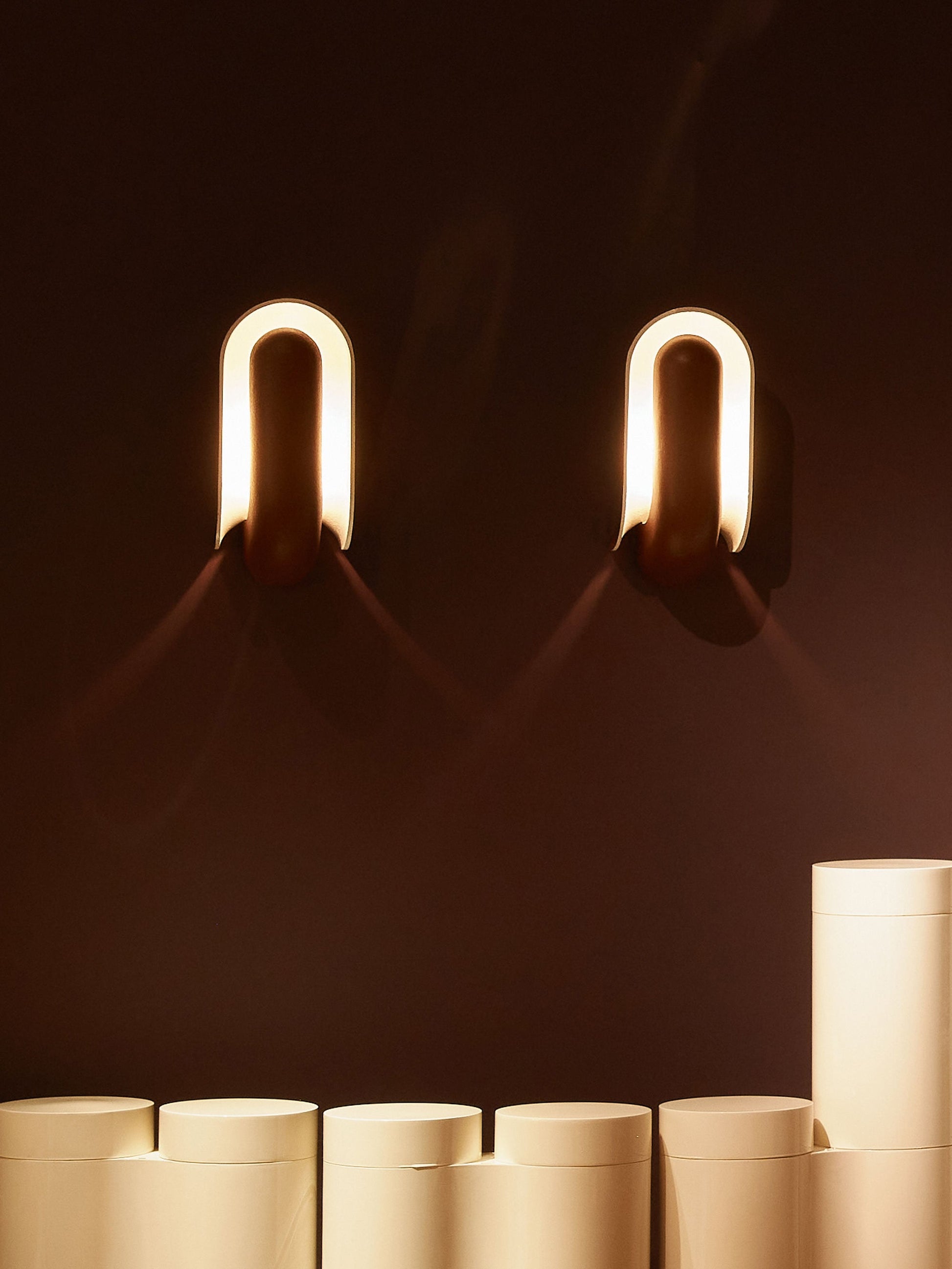 Pair of Model 'Schelpdier' Sconces by Piet Cohen, Netherlands, Circa 1970 Sconces