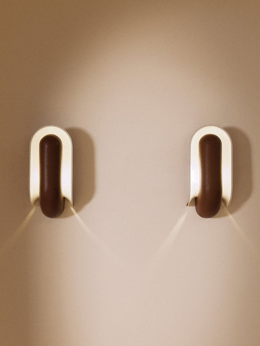 Pair of Model 'Schelpdier' Sconces by Piet Cohen, Netherlands, Circa 1970 Sconces