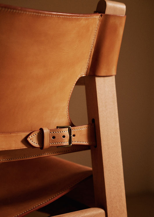 Pair of "Spanish" Armchairs by Borge Mogensen, Denmark, circa 1960 Chairs