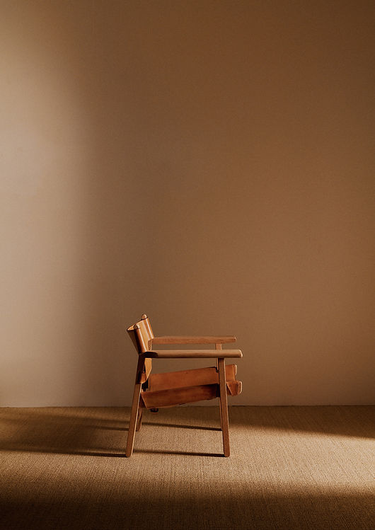 Pair of "Spanish" Armchairs by Borge Mogensen, Denmark, circa 1960 Chairs