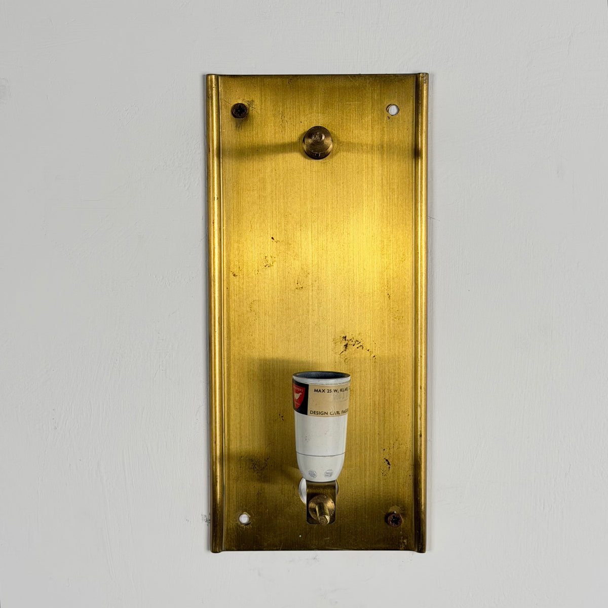 Pair of Textured Glass Wall Lights by Carl Fagerlund for Orrefors, 1970s Sconces