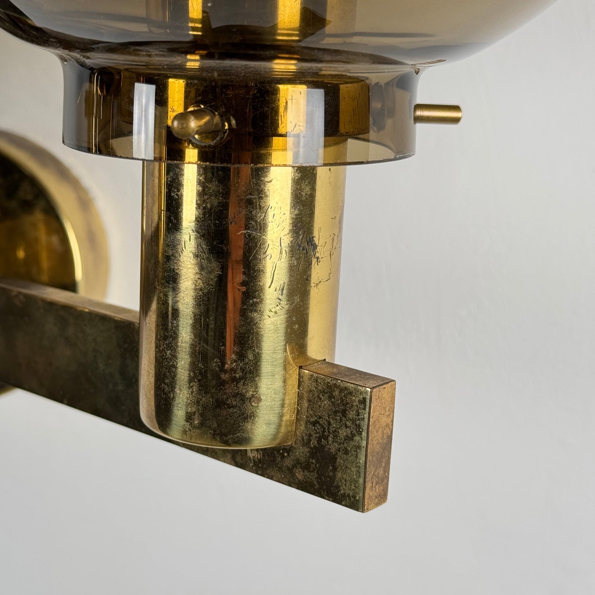 Pair of Two-Light V-149/2 Wall Sconces by Hans-Agne Jakobsson for AB Markaryd Sconces