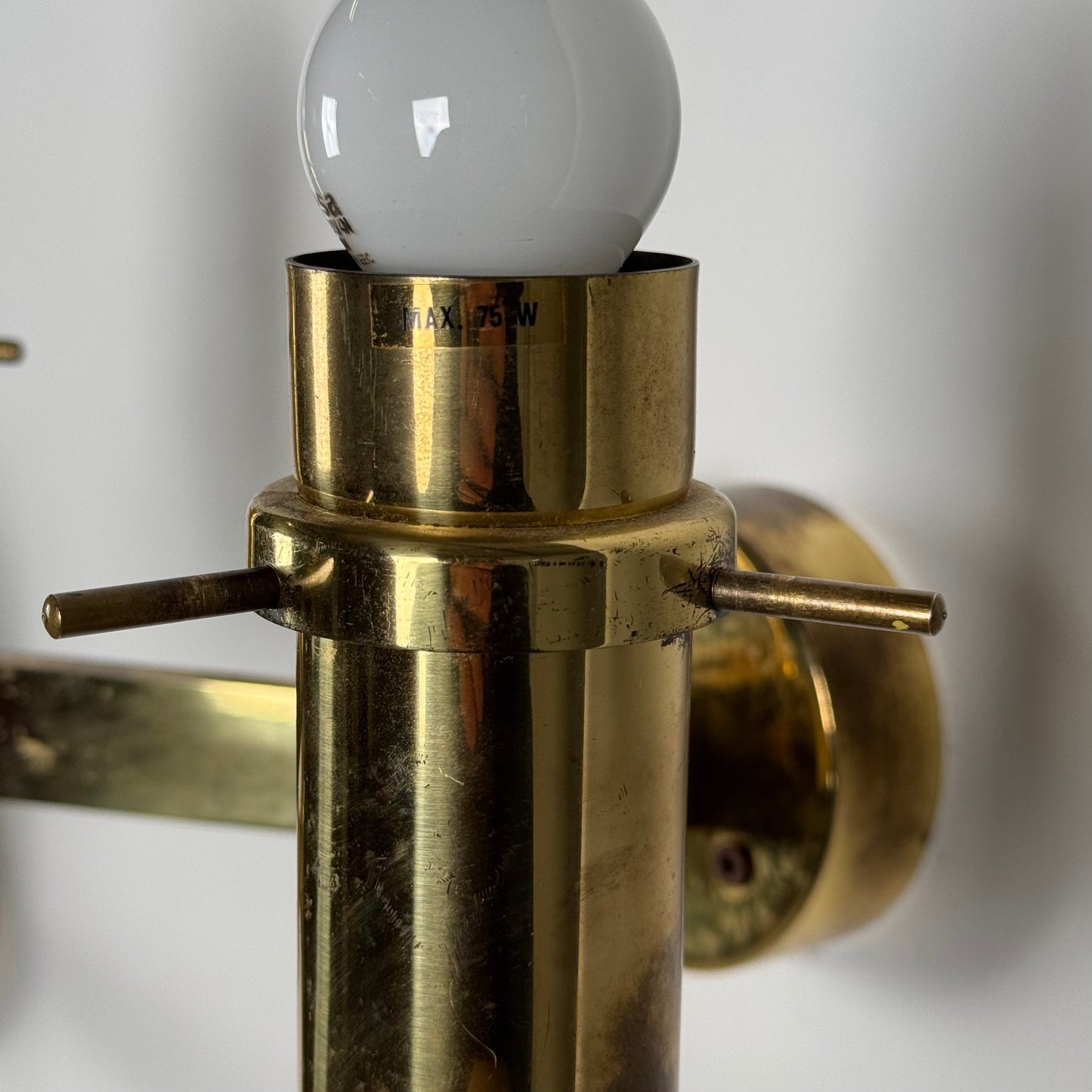Pair of Two-Light V-149/2 Wall Sconces by Hans-Agne Jakobsson for AB Markaryd Sconces