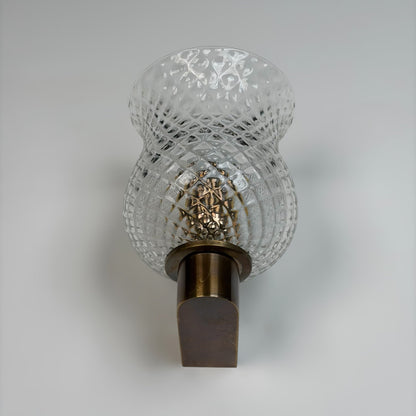 Pair of Wall Lights by Archimede Seguso for Seguso Vetri d'Arte, 1940s Sconces