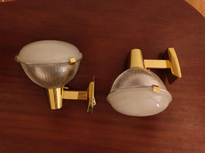 Pair of Wall Sconces by Stilnovo, Italy 1950s Sconces