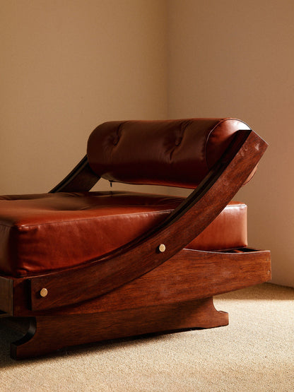 Pair of GS195 Armchairs by Gianni Songia, Italy, Circa 1960 Chairs