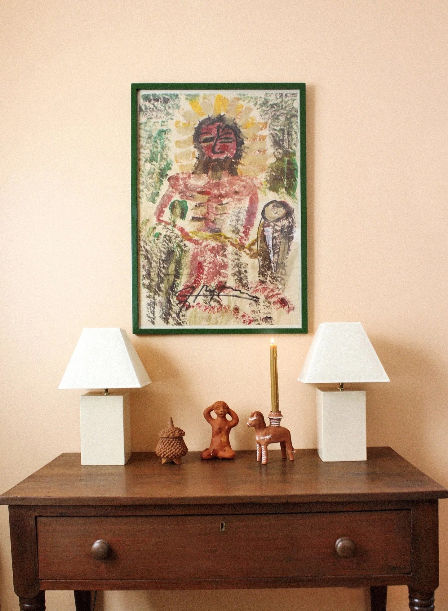 Paloma Lamp - Crudo Table Lamps