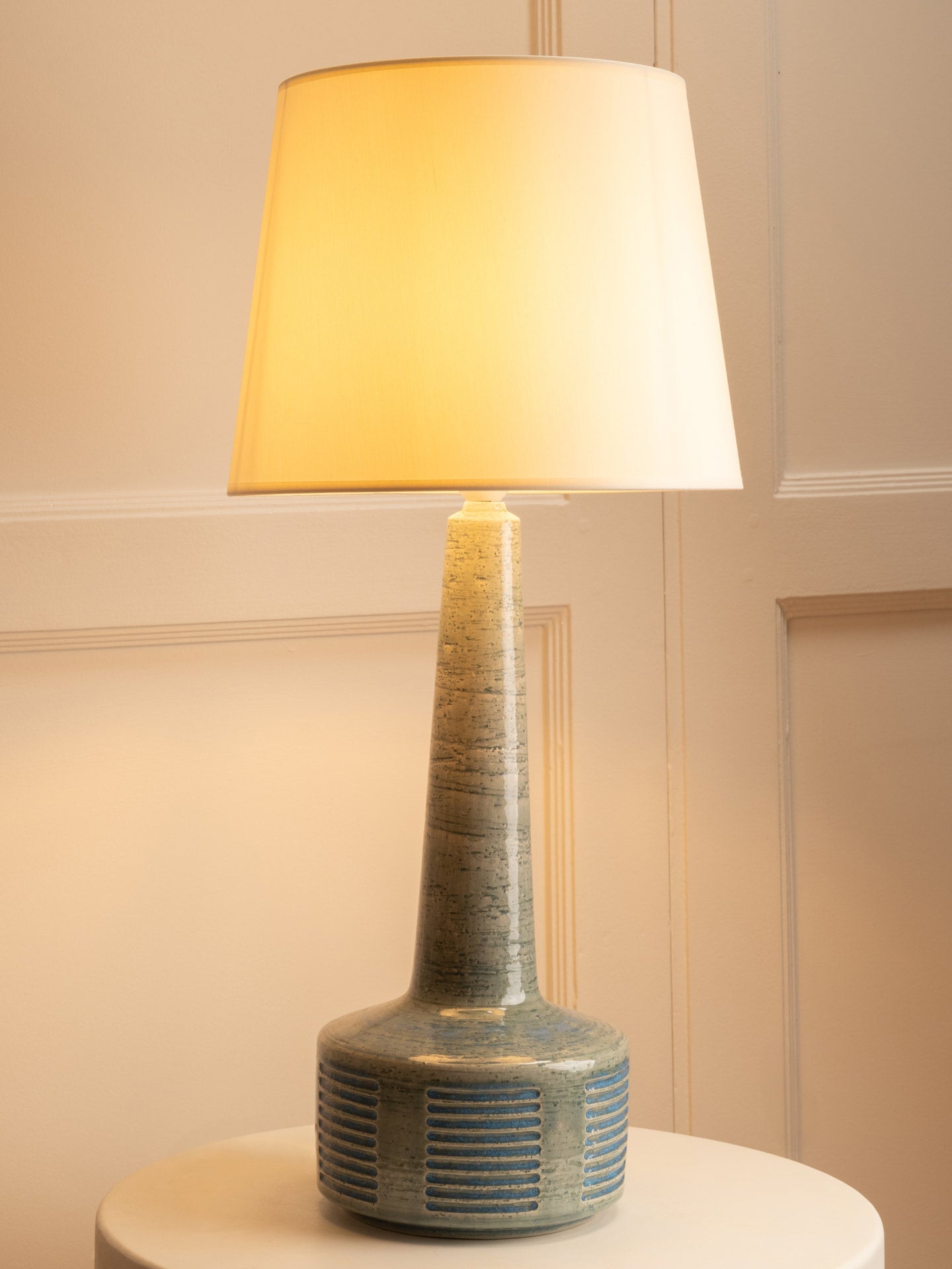 Palshus Ceramic Table Lamp by Per Linnemann Schmidt - Denmark 1960s Table Lamps