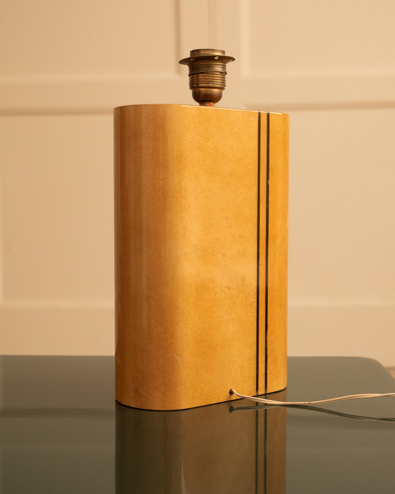 Parchment Table Lamp - Italy 1970s Table Lamps