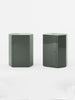 Park Lacquer Nightstand in Addo Blue Pair by Lemon Furniture