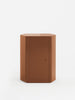 Park Lacquer Nightstand in Cider Orange Brown Left by Lemon Furniture