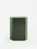 Park Lacquer Nightstand in Forest Green Left by Lemon Furniture