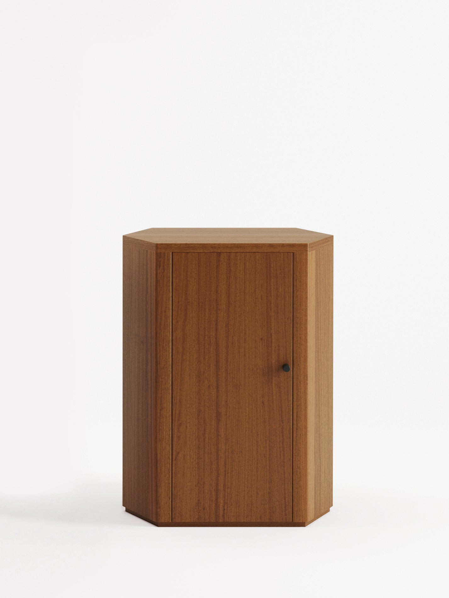 Park Nightstand Iroko Left by Lemon Furniture