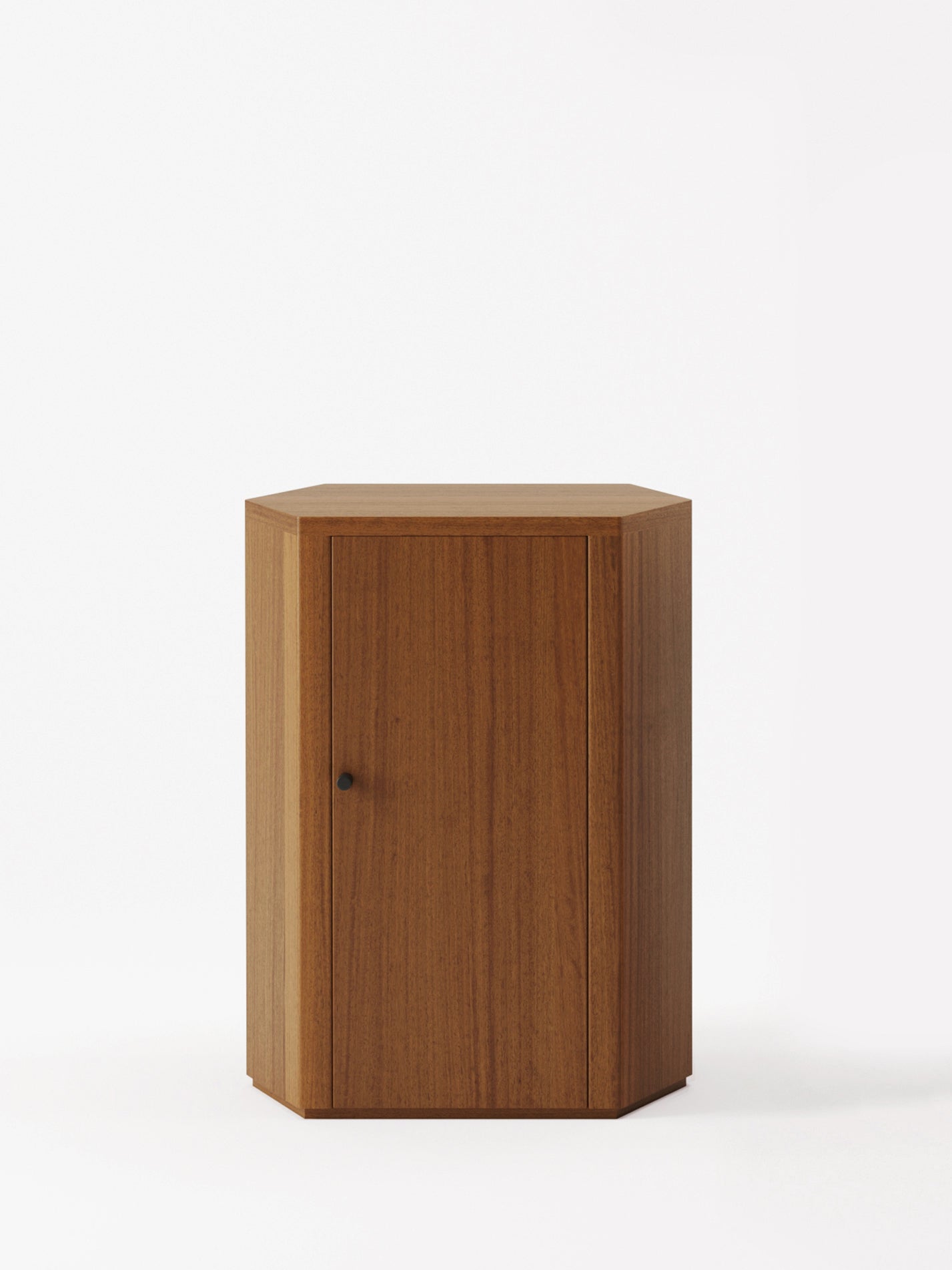 Park Nightstand Iroko Right by Lemon Furniture