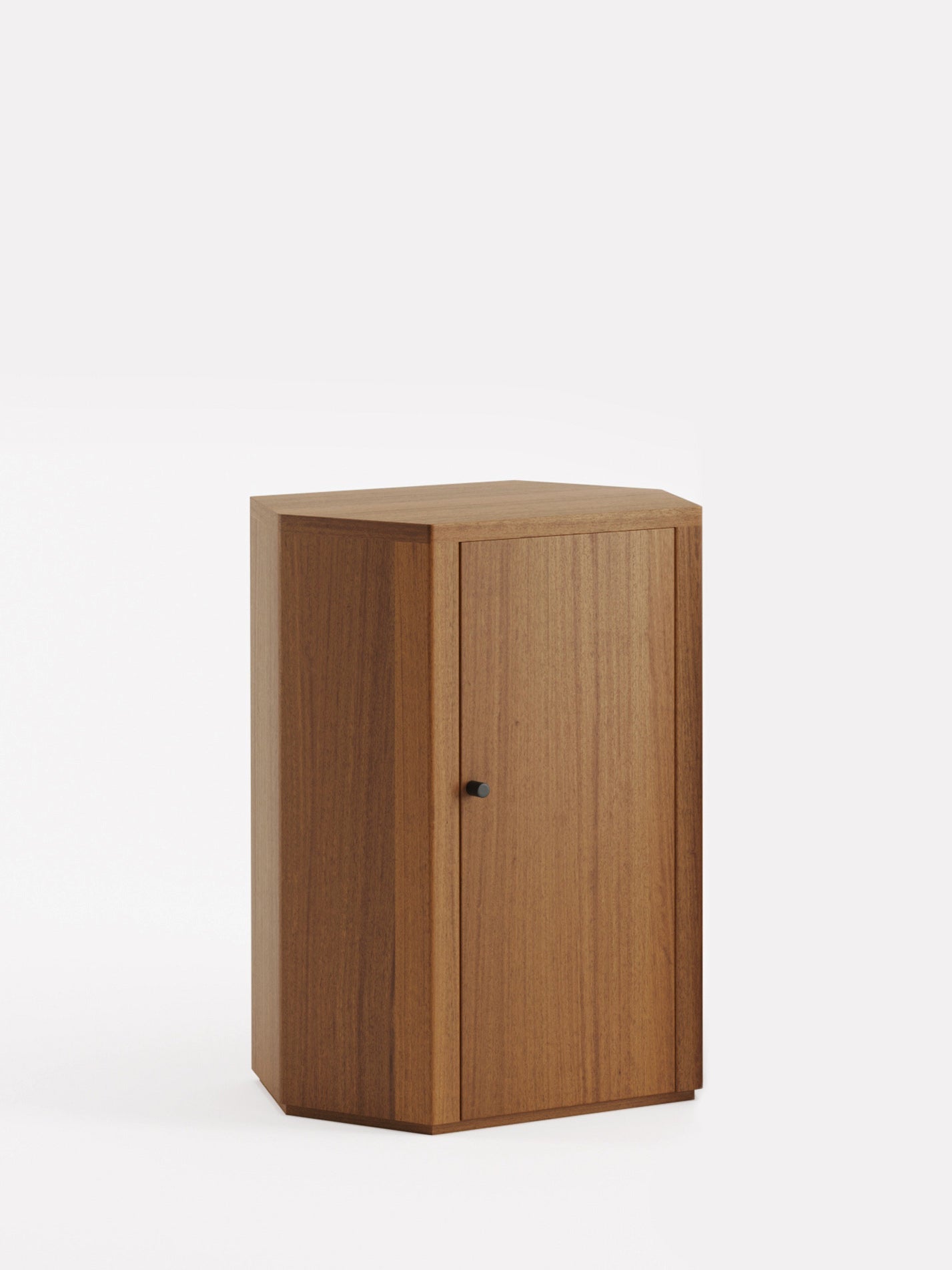 Park Nightstand Iroko Right by Lemon Furniture