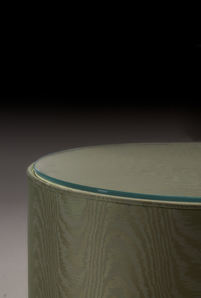 Pele Table in Moiré Tissé End Tables