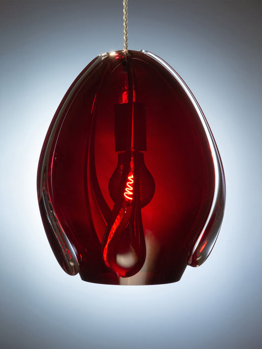 Glass Drops Color Pendant Light - Medium by Georgiev Kiril Pendant Lights