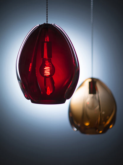 Glass Drops Color Pendant Light - Large by Georgiev Kiril Pendant Lights