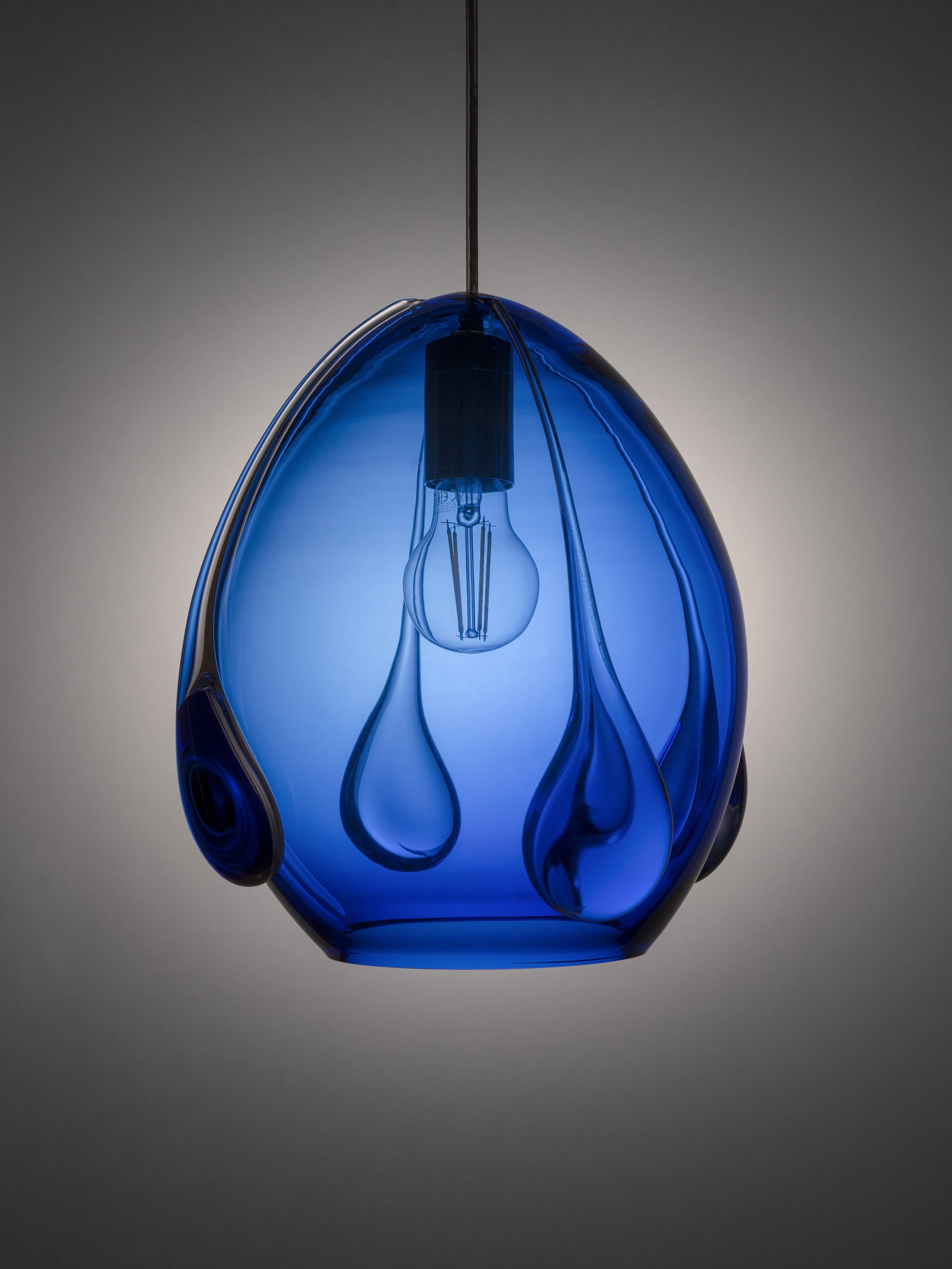 Glass Drops Color Pendant Light - Medium by Georgiev Kiril Pendant Lights