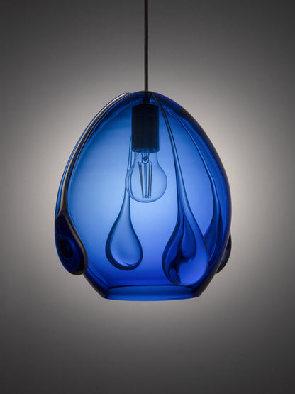 Glass Drops Color Pendant Light - Medium by Georgiev Kiril Pendant Lights
