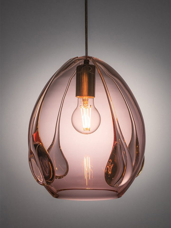 Glass Drops Color Pendant Light - Medium by Georgiev Kiril Pendant Lights