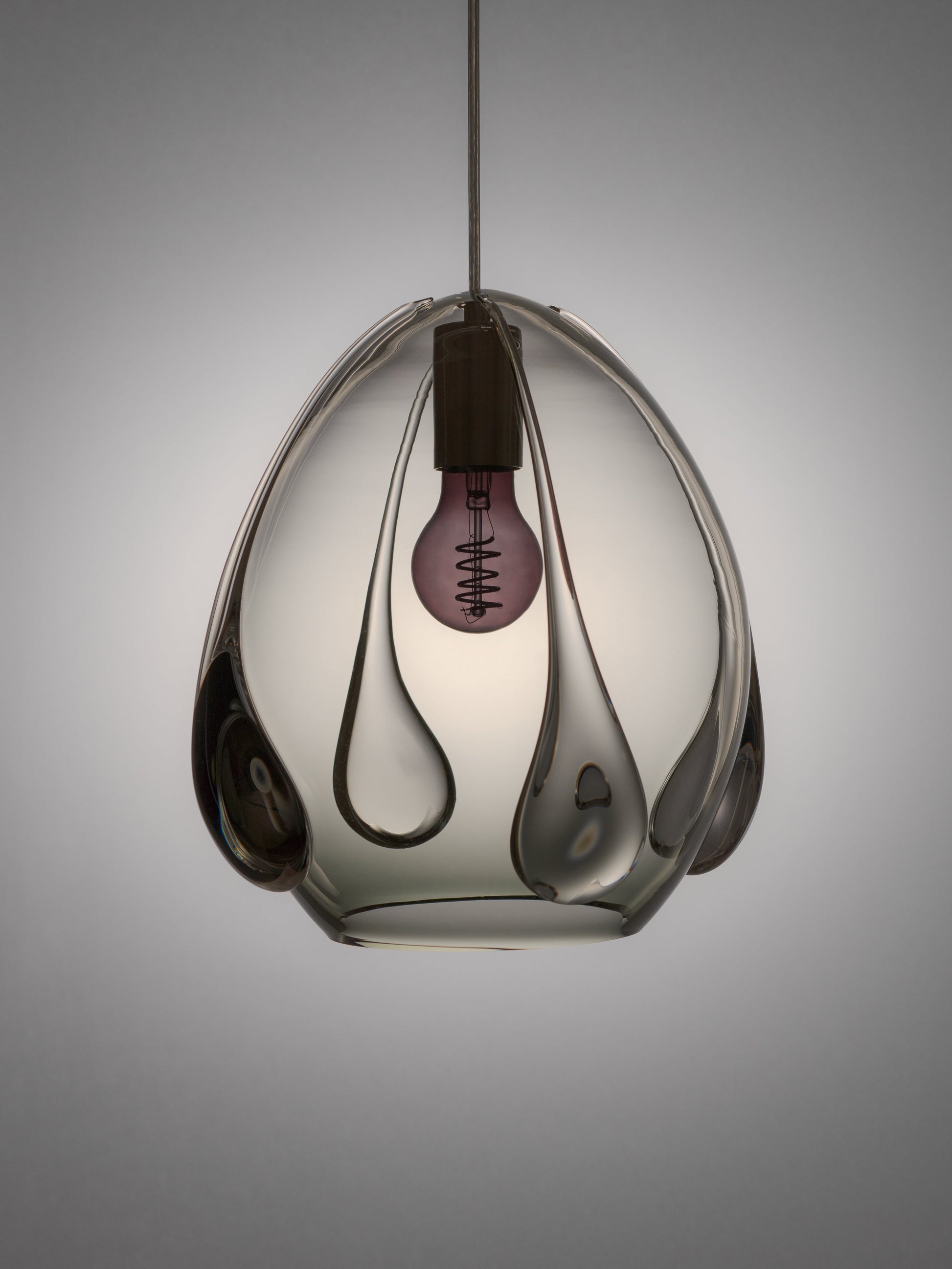 Glass Drops Color Pendant Light - Medium by Georgiev Kiril Pendant Lights