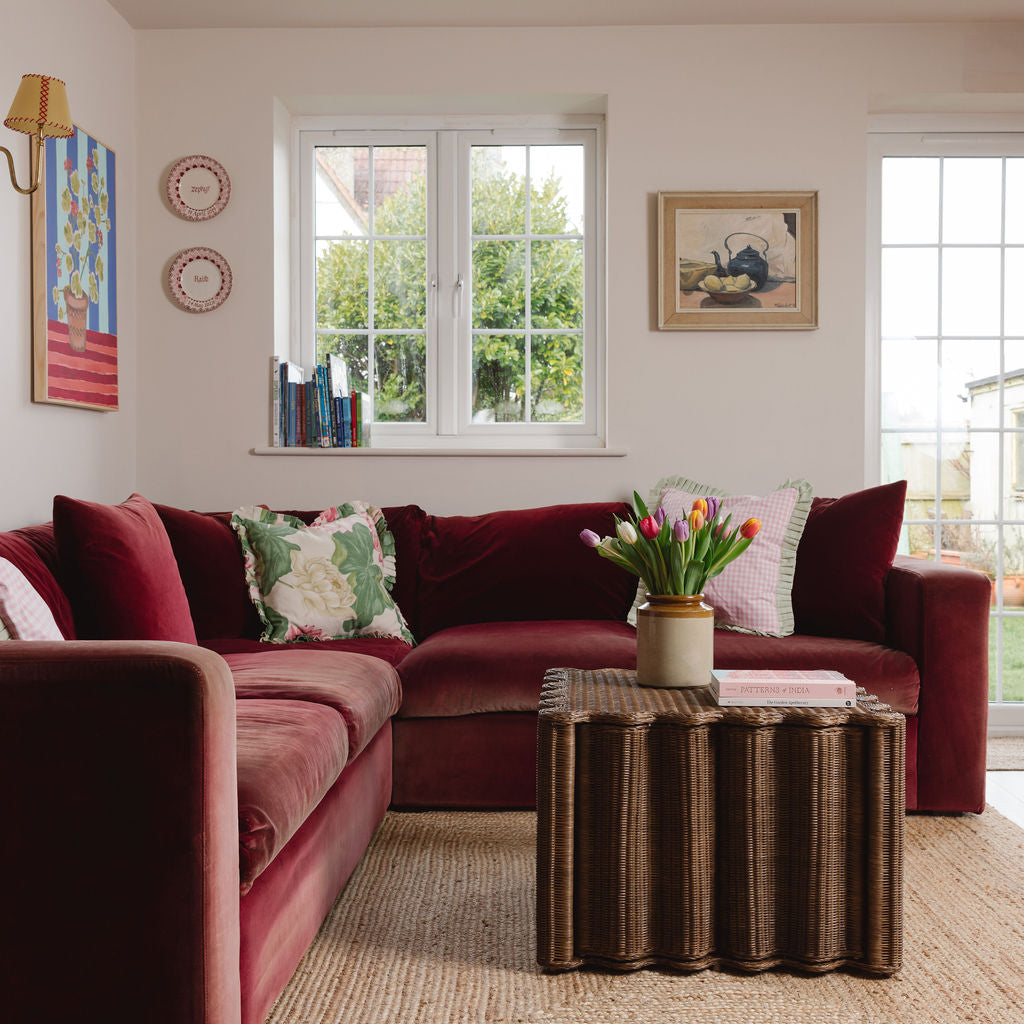 Peony Rattan Coffee Table Coffee Tables